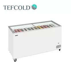   Tefcold mélyhűtőláda, csúszó üvegtetővel, 555 l, 1750x630x892 mm  