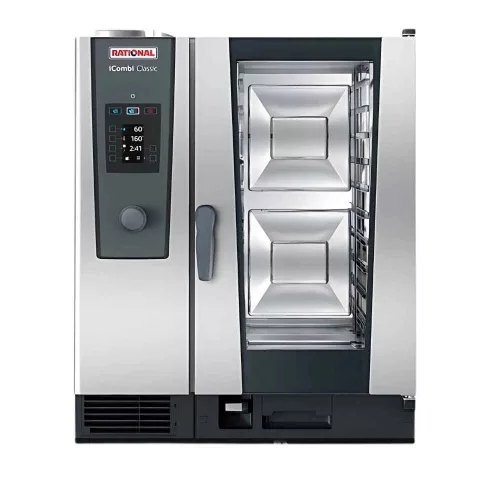Rational kombi sütő gőzpároló, elektromos, iCombi classic, 10 x GN1/1