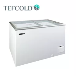   Tefcold mélyhűtőláda, csúszó üvegtetővel, 331 l, 1094x694x867 mm