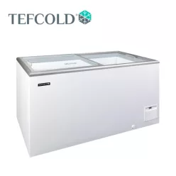   Tefcold mélyhűtőláda, csúszó üvegtetővel, 426 l, 1344x694x867 mm