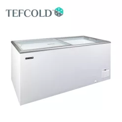   Tefcold mélyhűtőláda, csúszó üvegtetővel, 503 l, 1544x694x867 mm