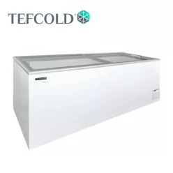   Tefcold mélyhűtőláda, csúszó üvegtetővel, 602 l, 1804x694x867 mm