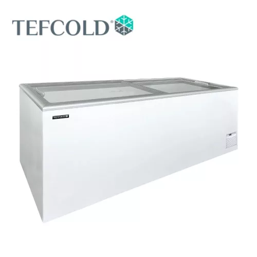 Tefcold mélyhűtőláda, csúszó üvegtetővel, 602 l, 1804x694x867 mm