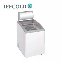   Tefcold mélyhűtőláda, csúszó üvegtetővel, 152 l, 584x714x1169,5 mm