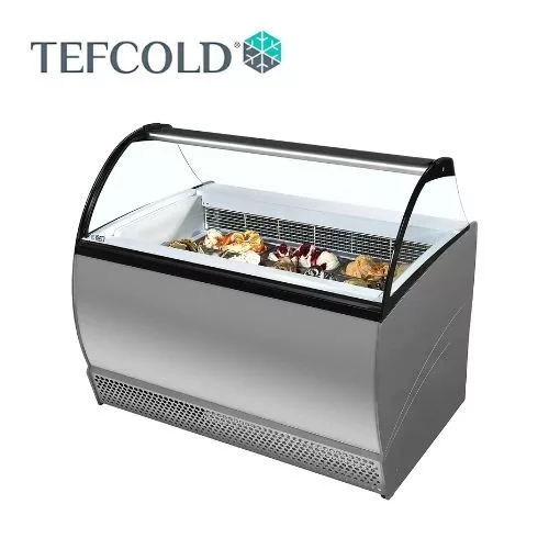 Tefcold Isabella 10 Fagyipult 10+10 tégely alul, szürke