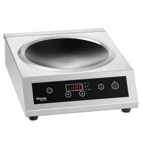 Bartscher indukciós wok, asztali, 3,5 kW
