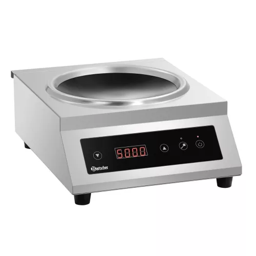 Bartscher indukciós wok, asztali, 5 kW