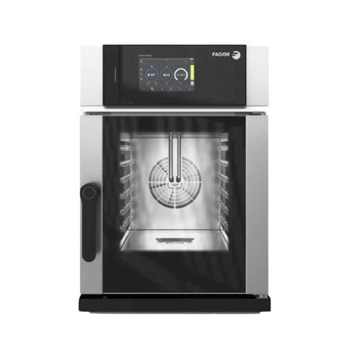 Fagor iKOREkompact kombi sütő gőzpároló, elektromos, bojleres, 6 x GN1/1 tálcás, érintőképernyős