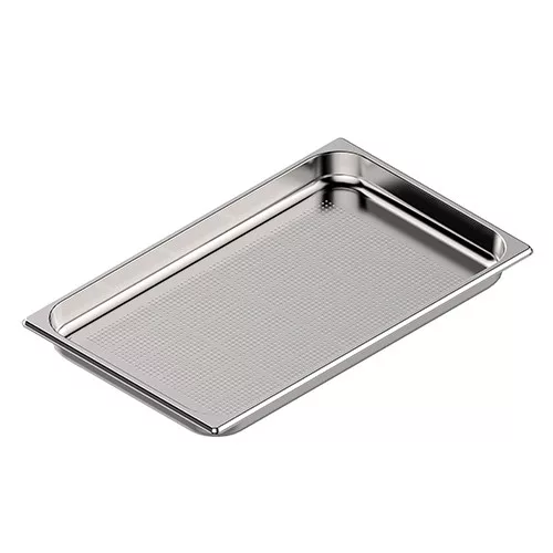 Perforált aluminium tálca 1/1 GN 