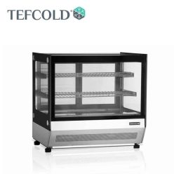 Tefcold kínáló hűtővitrin, 120 literes, ventilációs