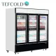 Tefcold hűtővitrin, 2050 literes, 3 üvegajtós, ventillációs, 0,65 kW 