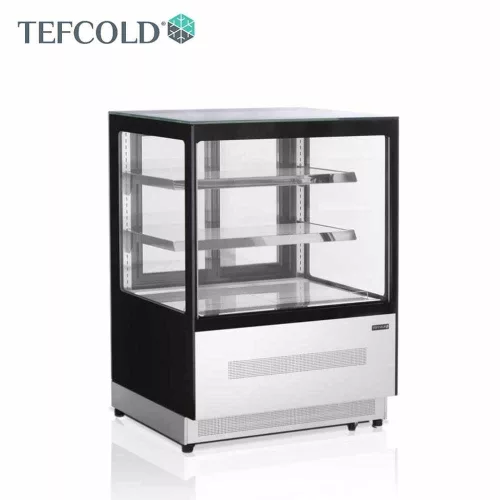 Tefcold kínáló hűtővitrin, 275 literes, ventilációs