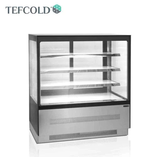Tefcold kínáló hűtővitrin, 390 literes, ventilációs