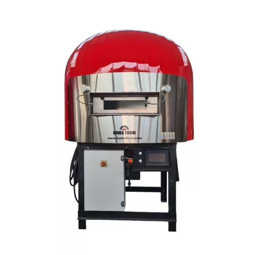 Kuma Forni forgózsámolyos pizzakemence, elektromos, 15 kW, fém borítás
