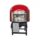 Kuma Forni forgózsámolyos pizzakemence, elektromos, 15 kW, fém borítás