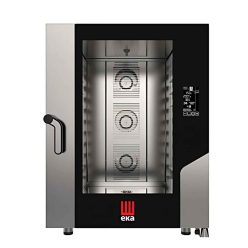   Tecnoeka kombi sütő gőzpároló, elektromos, érintőképernyős, 10 tálcás