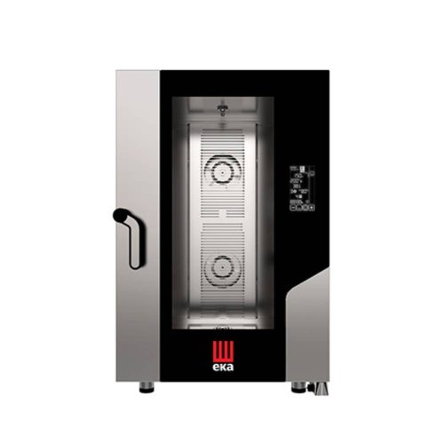 Tecnoeka kombi sütő gőzpároló, elektromos, gasztronómiai, 11 tálcás, érintőképernyős