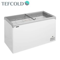  Tefcold mélyhűtőláda, csúszó üvegtetővel, 390 l, 1320x650x885 mm, 0,225 kW