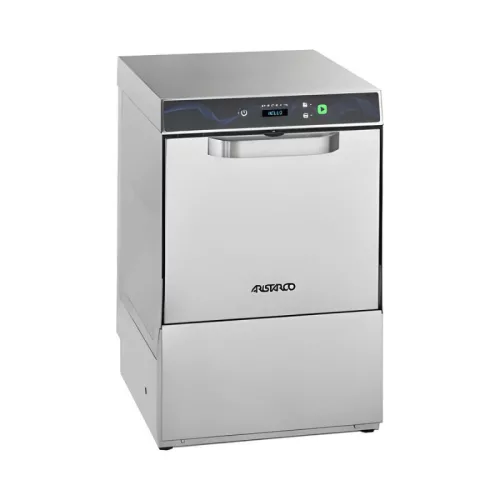 Aristarco tányér és pohármosogató gép, fronttöltéses, 2,89 kW, 35x35 cm-es kosárral