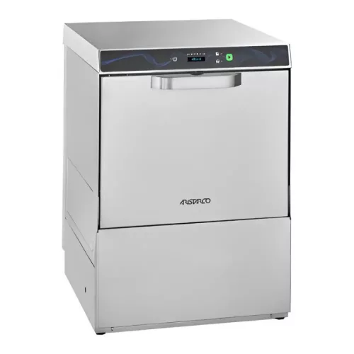 Aristarco tányér és pohármosogató gép, fronttöltéses, PRS, 6,55 kW, 50x50 cm-es kosárral