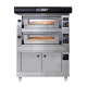 Moretti Forni serieP AMALFI pizzakemence, kétkamrás, elektromos, kelesztőszekrénnyel, elszívóernyővel, 18 db 30 cm átmérőjű pizzához