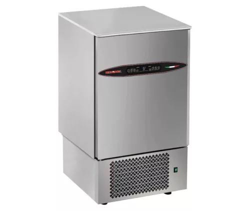 Tecnodom sokkoló hűtő, 7 tálcás, érintőpaneles, 1,49 kW