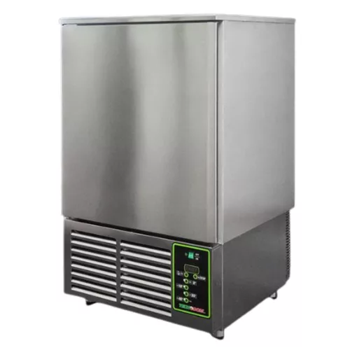 Tecnodom sokkoló hűtő, 10 tálcás, elektronikus, 1,49 kW