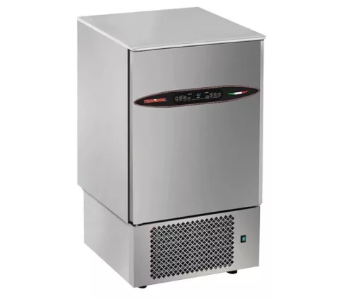 Tecnodom sokkoló hűtő, 10 tálcás, érintőpaneles, 1,49 kW