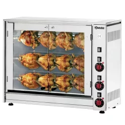 Bartscher Grillcsirke sütő, 12 db, 5 kW