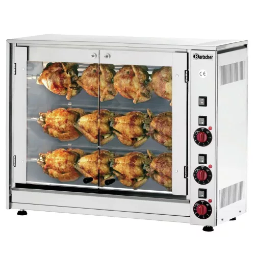 Bartscher Grillcsirke sütő, 12 db, 5 kW