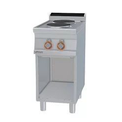 Lotus tűzhely, elektromos, 2 körlap, nyitott tárolóval