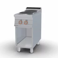   Lotus tűzhely, elektromos, 2 körlap, 900-as, nyitott tárolóval