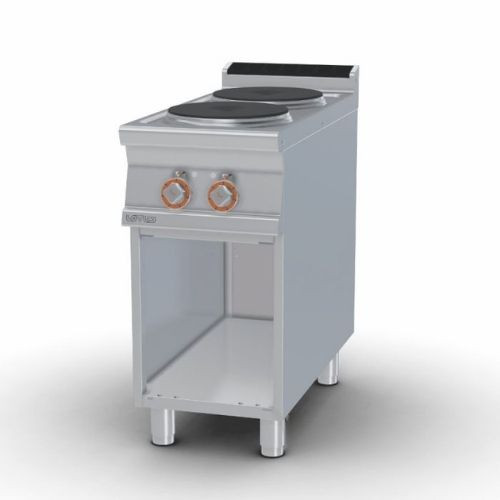 Lotus tűzhely, elektromos, 2 körlap, 900-as, nyitott tárolóval