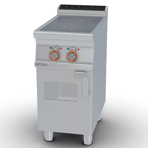 Lotus indukciós tűzhely, 700-as, 2 zónás, tárolóval