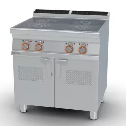 Lotus indukciós tűzhely, 700-as, 4 zónás, tárolóval