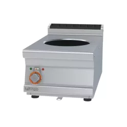   Lotus wok tűzhely, 700-as, indukciós, asztali, 1 zóna, 5 kw