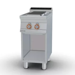   Lotus tűzhely, elektromos, 2 szögletes zóna, nyitott tárolóval