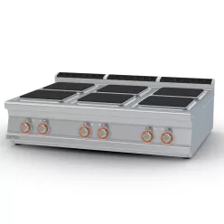   Lotus tűzhely, asztali, elektromos, 6 szögletes zóna, 24 kw