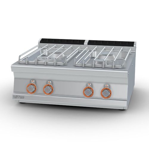 Lotus tűzhely, asztali, gázüzemű, 4 égőfejjel, 22,0 kw
