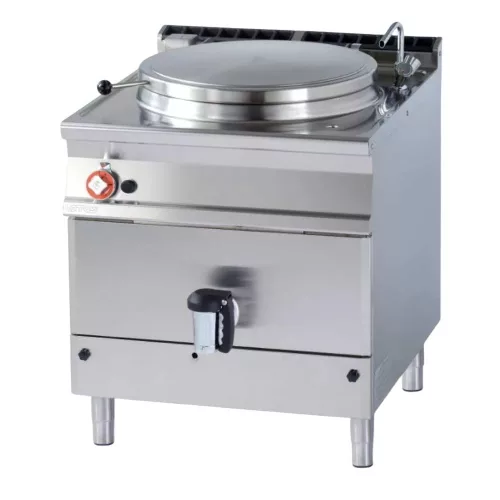 Lotus főzőüst, gázüzemű, 140 literes, direkt, manuális vízfeltöltés