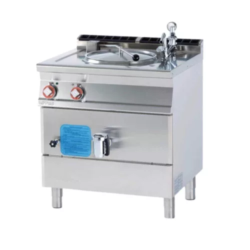 Lotus főzőüst, elektromos, 50 literes, indirekt, manuális vízfeltöltés