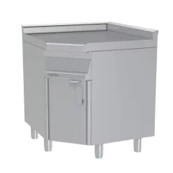 Lotus blokk munkaasztal, sarokelem, álló