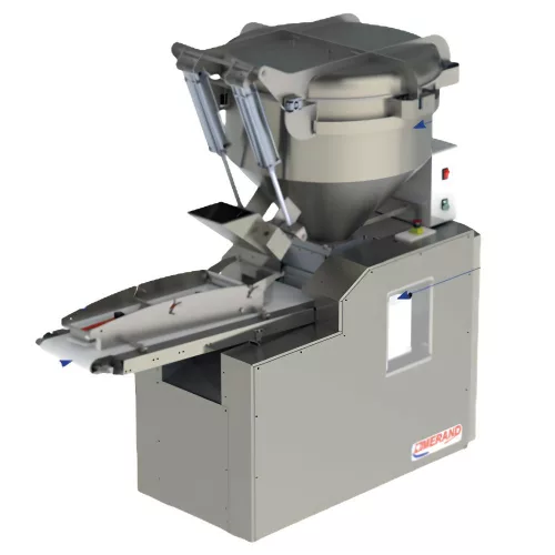 Merand tésztaosztó, 70-850 g-os tartály kapacitás, 2,5 kW
