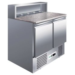   Forcar salátahűtő pult, GN1/1, 2 ajtós, beépített feltéthűtővel