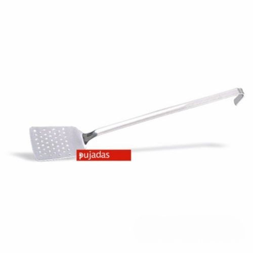 Szeletkiemelő, rozsdamentes, perforált, 10x36 cm