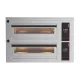 Pizzagroup pizzakemence, pyralis digitális vezérlés, activestone fűtés, 2x6 db 30/34 cm átmérőjű pizza