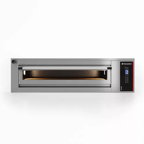 Pizzagroup pizzakemence, pyralis digitális vezérlés, activestone fűtés, 6 db 30/34 cm átmérőjű pizza