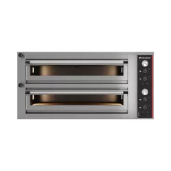   Pizzagroup pizzakemence, pyralis mechanikus vezérlés, activestone fűtés, 2x6 db 30/34 cm átmérőjű pizza