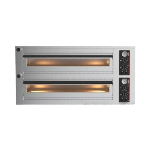 Pizzagroup pizzakemence, pyralis mechanikus vezérlés, activestone fűtés, 2x6 db 30/34 cm átmérőjű pizza