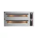 Pizzagroup pizzakemence, pyralis mechanikus vezérlés, activestone fűtés, 2x6 db 30/34 cm átmérőjű pizza
